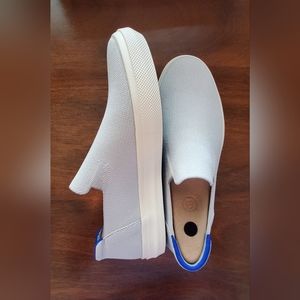 Rothys - The City Slip On Sneaker - color Ash - size 10.5